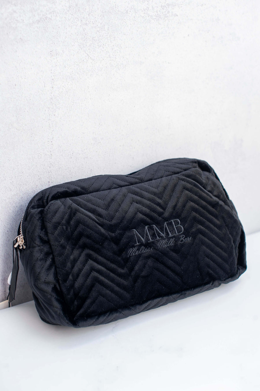 Black Velvet Cosmetic Bag